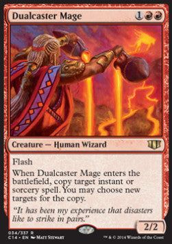 Dualcaster Mage C14-34 Rare Excellent Englisch