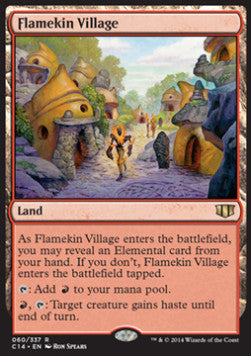 Flamekin Village C14-60 Rare Excellent Englisch