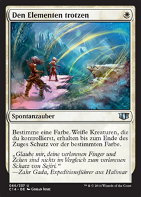 Den Elementen trotzen C14-66 Uncommon Excellent Deutsch