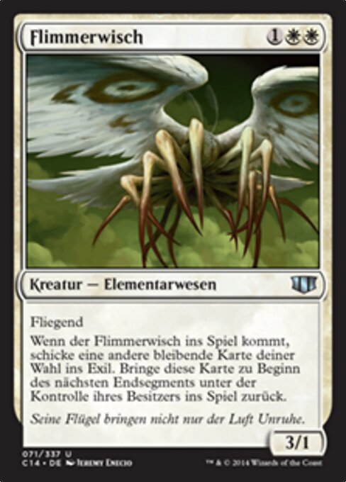 Flimmerwisch C14-71 Uncommon Excellent Deutsch