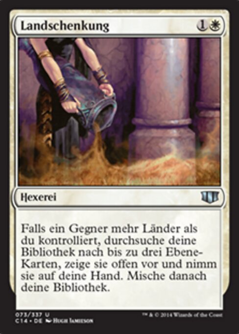 Landschenkung C14-73 Uncommon Light Played Deutsch