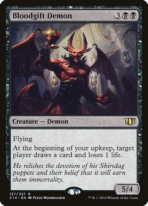 Bloodgift Demon C14-137 Rare Excellent Englisch