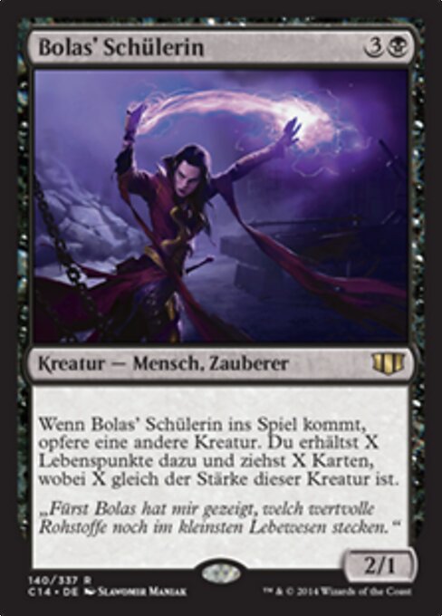 Bolas' Schülerin C14-140 Rare Excellent Deutsch