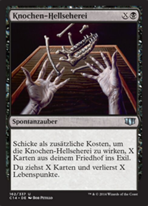 Knochen-Hellseherei C14-162 Uncommon Good Deutsch