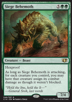 Belagerungsbehemoth C14-46 Rare Excellent Deutsch