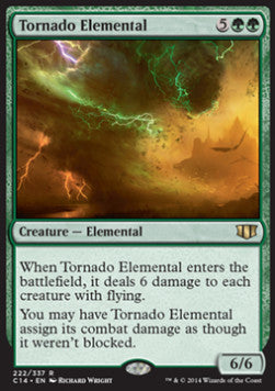 Tornado Elemental C14-222 Rare Excellent Englisch