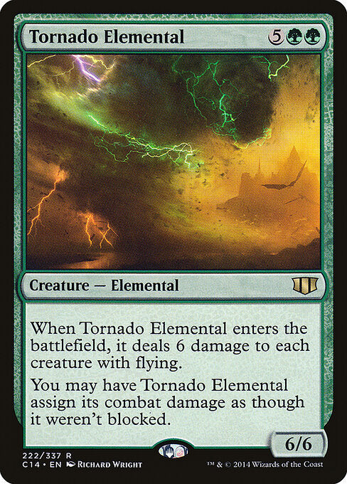 Tornado Elemental C14-222 Rare Excellent Englisch