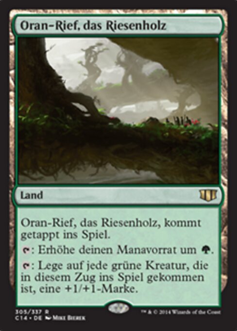 Oran-Rief, das Riesenholz C14-305 Rare Excellent Deutsch
