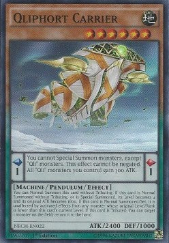 Qliphort Träger (V.1) NECH-022 Super Rare Excellent Deutsch 1. Auflage