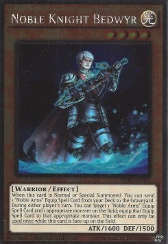 Noble Knight Bedwyr NKRT-002 Platinum Rare Good Englisch