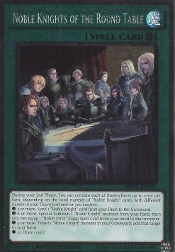Noble Knights of the Round Table NKRT-018 Platinum Rare Excellent Englisch