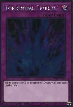 Reißender Tribut NKRT-043 Platinum Rare Light Played Deutsch