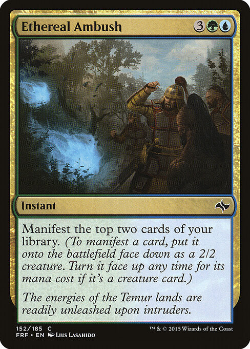 Ethereal Ambush FRF-152 Common Excellent Englisch Foil