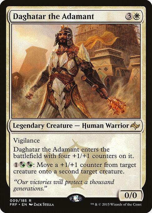Daghatar the Adamant FRF-9 Rare Good Englisch