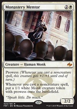 Monastery Mentor FRF-20 Mythic Excellent Englisch