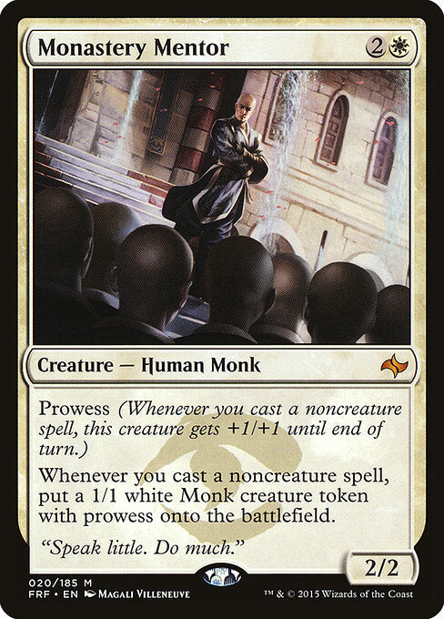 Monastery Mentor FRF-20 Mythic Excellent Englisch