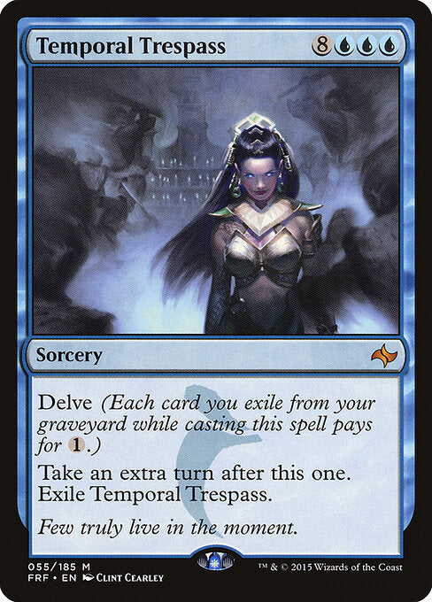 Temporal Trespass FRF-55 Mythic Excellent Englisch Foil