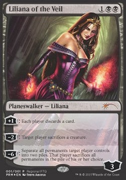 Liliana of the Veil DCI-2015 Mythic Good Englisch Foil