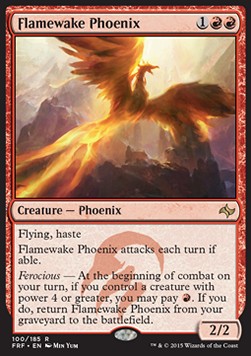 Flammenpfad-Phoenix FRF-100 Rare Good Deutsch Foil