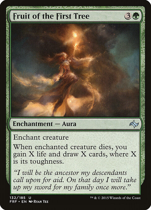 Fruit of the First Tree FRF-132 Uncommon Good Englisch Foil