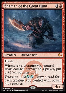 Schamane der Großen Jagd FRF-113 Mythic Good Englisch