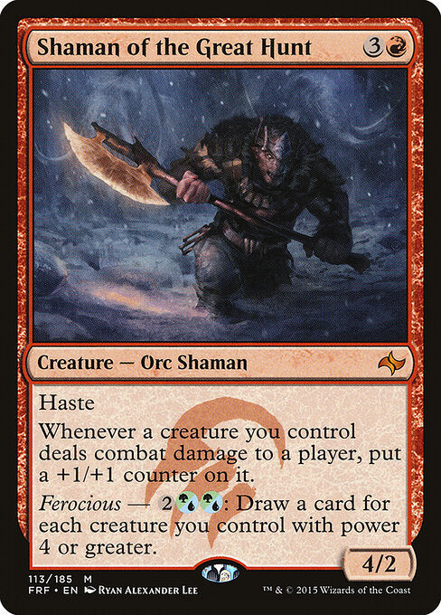 Schamane der Großen Jagd FRF-113 Mythic Good Englisch