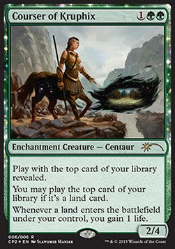 Courser of Kruphix CPP-206 Rare Light Played Englisch Foil