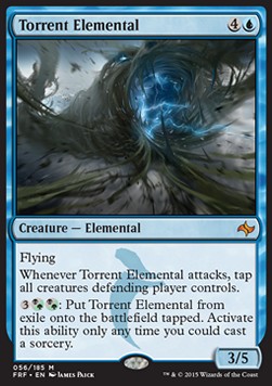 Torrent Elemental FRF-56 Mythic Good Englisch