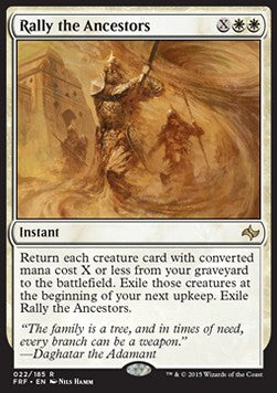 Rally the Ancestors FRF-22 Rare Excellent Englisch
