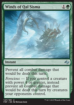 Winds of Qal Sisma FRF-147 Uncommon Excellent Englisch