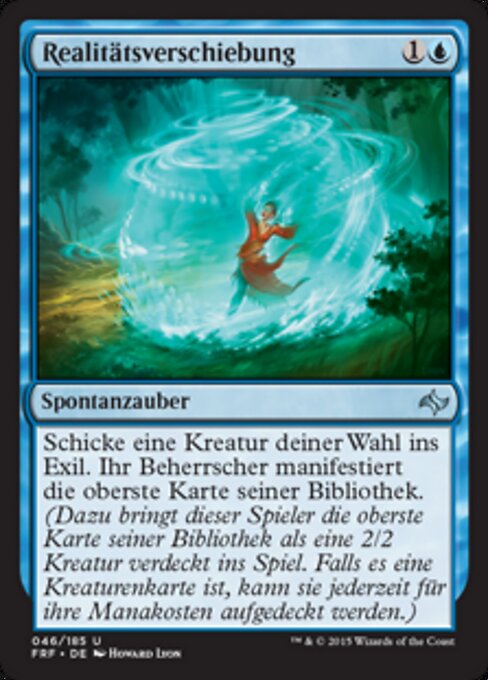 Realitätsverschiebung FRF-46 Uncommon Excellent Deutsch