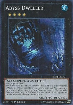 Abyss-Bewohner THSF-047 Super Rare Excellent Deutsch 1. Auflage
