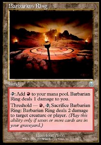 Barbaren-Kampfring ODY-313 Uncommon Played Deutsch