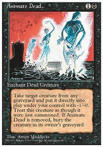 Animate Dead 4EAT- Uncommon Light Played Englisch