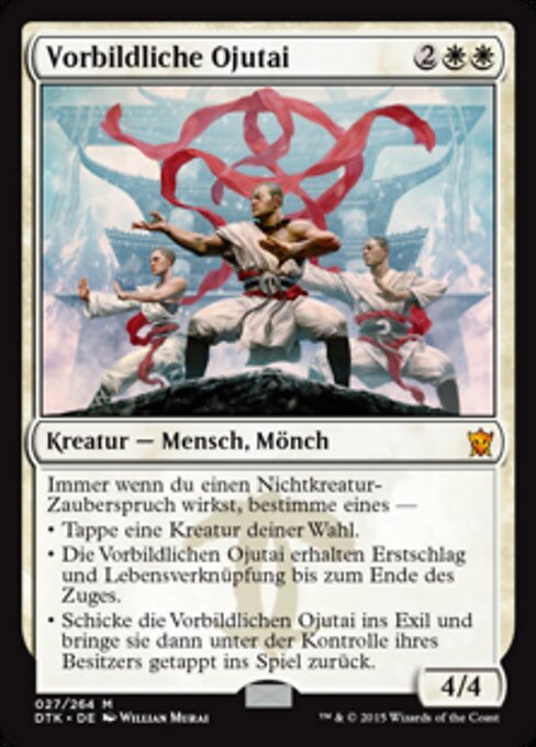 Vorbildliche Ojutai DTK-27 Mythic Excellent Deutsch
