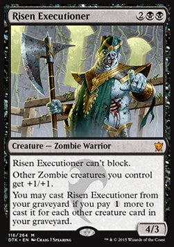 Risen Executioner DTK-116 Mythic Excellent Englisch
