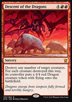 Anflug der Drachen DTK-133 Mythic Excellent Englisch