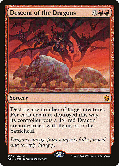 Anflug der Drachen DTK-133 Mythic Excellent Englisch