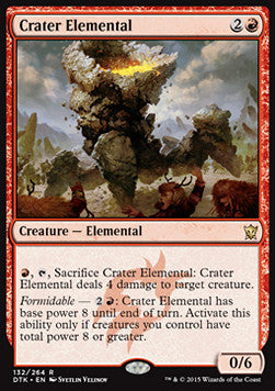 Crater Elemental DTK-132 Rare Excellent Englisch