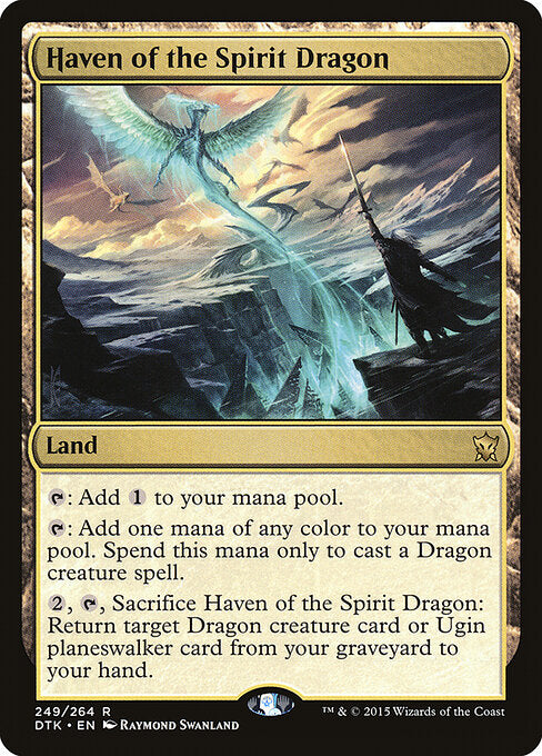 Haven of the Spirit Dragon DTK-249 Rare Excellent Englisch Foil