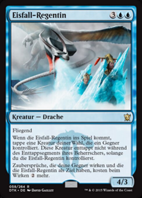Eisfall-Regentin DTK-58 Rare Excellent Deutsch