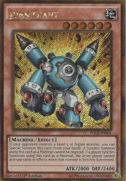 Gerümpelriese PGL2-001 Gold Secret Rare Excellent Deutsch 1. Auflage