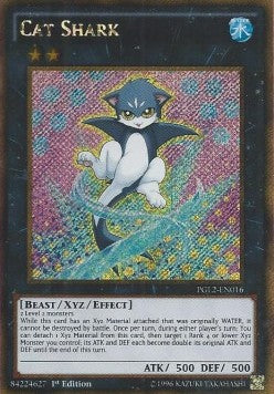 Katzenhai PGL2-DE016 Gold Secret Rare Excellent Deutsch 1. Auflage