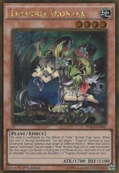 Fallenstellerin Dionaea PGL2-041 Gold Rare Good Deutsch 1. Auflage