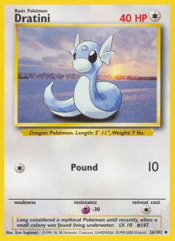 Dratini BS-26 Uncommon Good Deutsch