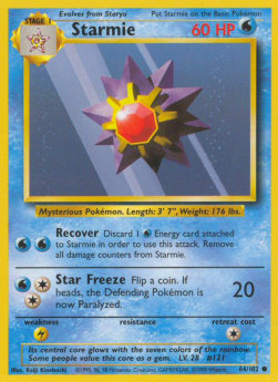 Starmie BS-64 Common Light Played Deutsch