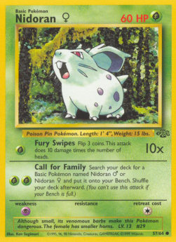 Nidoran ♀ JU-57 Common Good Deutsch