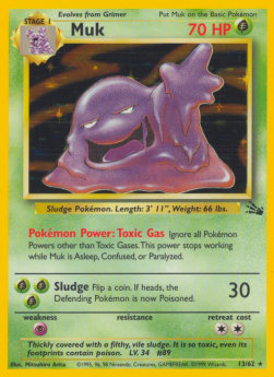 Muk FO-13 Holo Rare Good Englisch