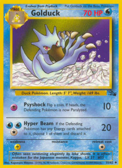 Golduck FO-35 Uncommon Good Englisch