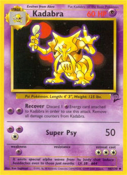 Kadabra B2-46 Uncommon Excellent Englisch